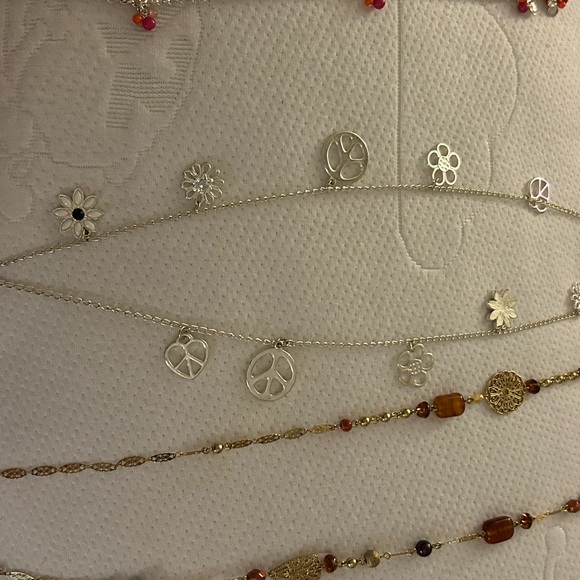 Bundle of costume jewelery long necklaces - Picture 6 of 6